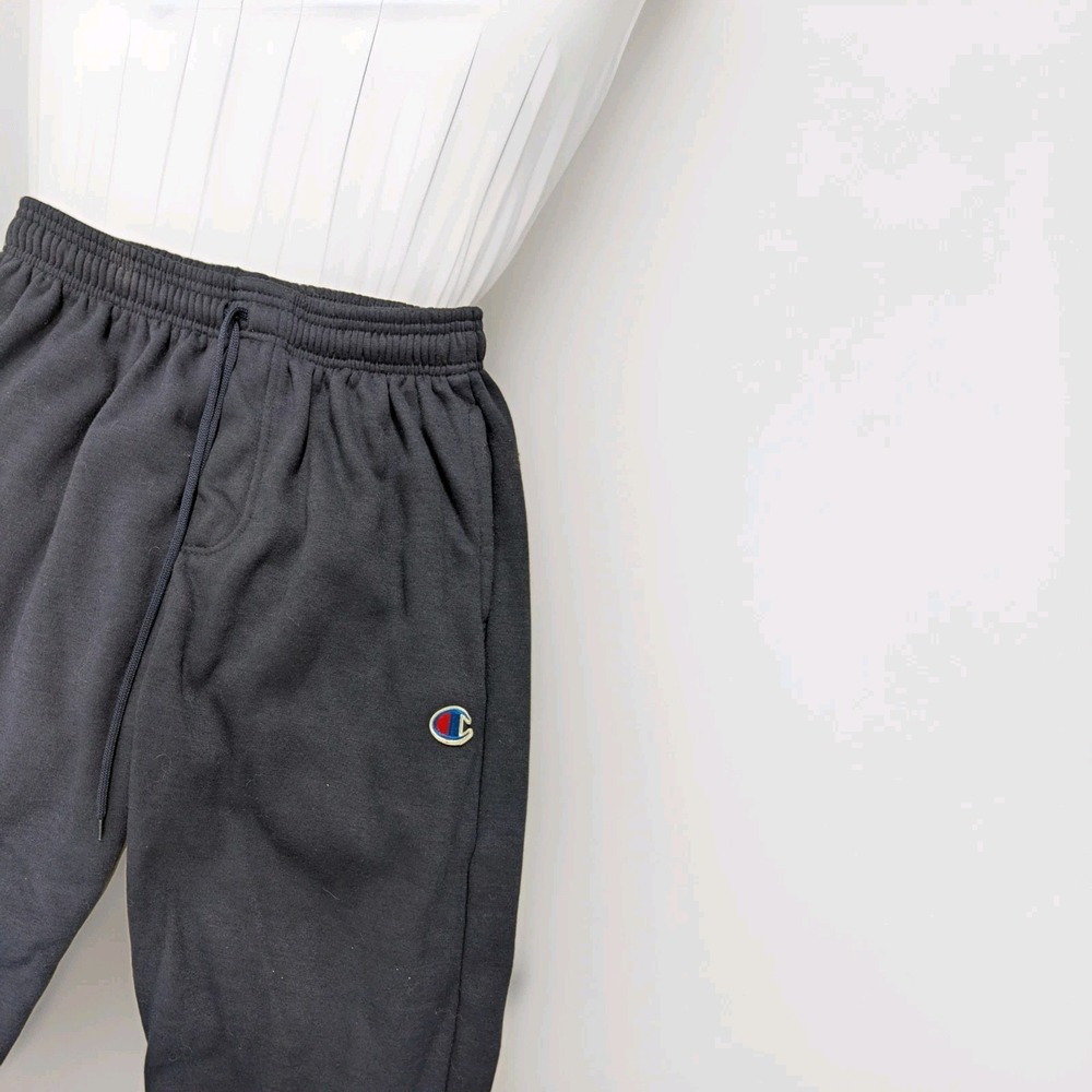 Champion Navy Blue Classic Jersey Jogger Sweatpants‎ Men's Large Athletic Lounge